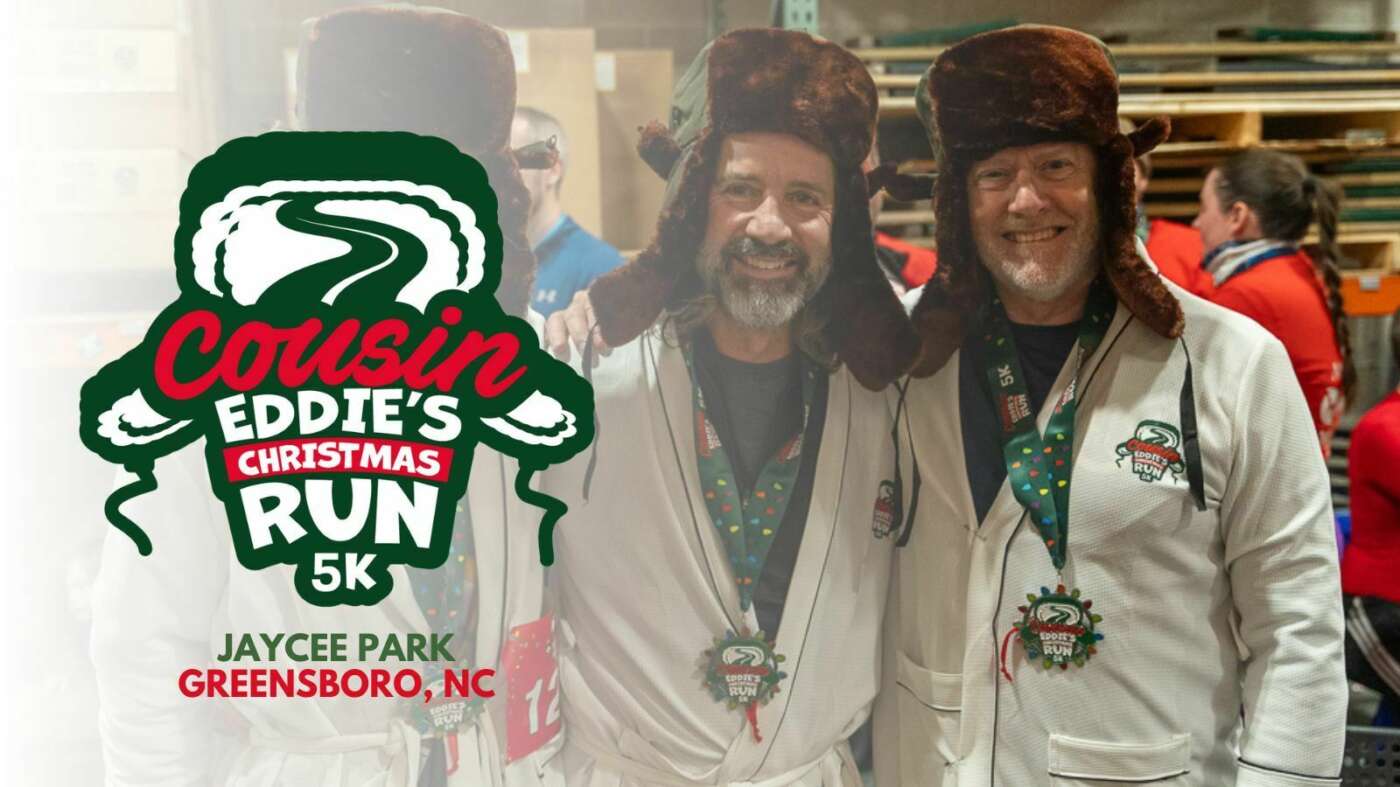 Cousin Eddie’s Christmas Run 5K at Jaycee Park in Greensboro, NC