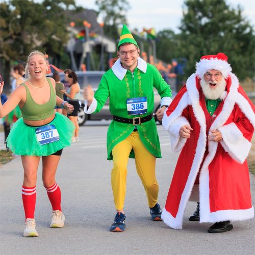 Run Santa Run Christmas in July Chattanooga Night Run – Half marathon, 10K, and 5K