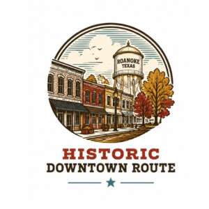 historic downtown route icon
