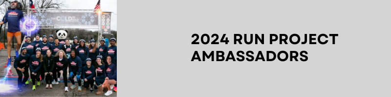 Welcome 2024 Run Project Ambassadors!