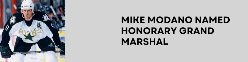 Mike Modano named Honorary Grand Marshal